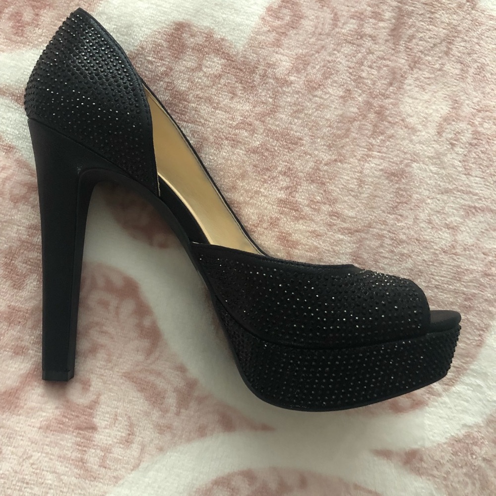 Jessica Simpson black high heels size 10